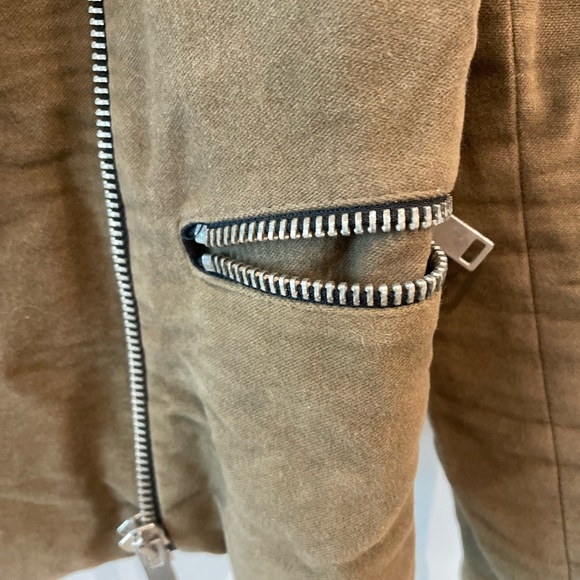 Zara Women’s Military Jacket - Army Green - Picture 4 of 6